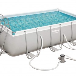 Piscina cu cadru Power Steel 404 x 201 x 100 cm cu accesorii Piscina cu cadru Power Steel 404 x 201 x 100 cm cu accesorii
